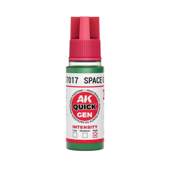 Obrázek AK Interactive: Quick Gen - Space Green 18 ml
