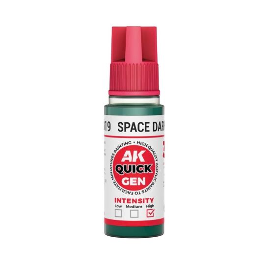 Obrázek AK Interactive: Quick Gen - Space Dark Green 18 ml