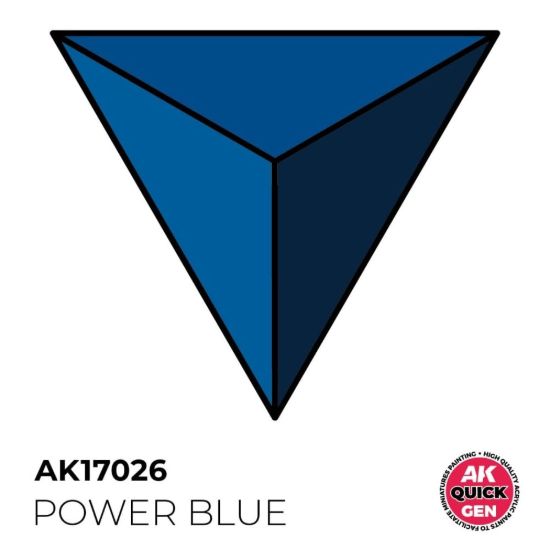 Obrázek AK Interactive: Quick Gen - Power Blue 18 ml