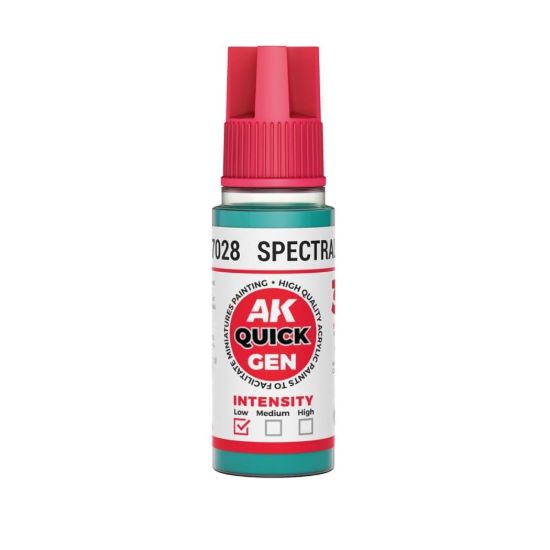 Obrázek AK Interactive: Quick Gen - Spectral Blue 18 ml