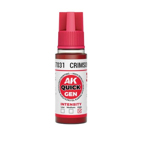Obrázek AK Interactive: Quick Gen - Crimson Red 18 ml