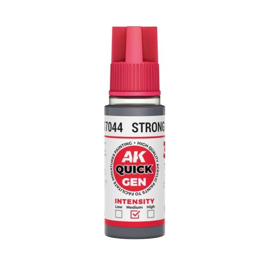 Obrázek AK Interactive: Quick Gen - Strong Grey 18 ml