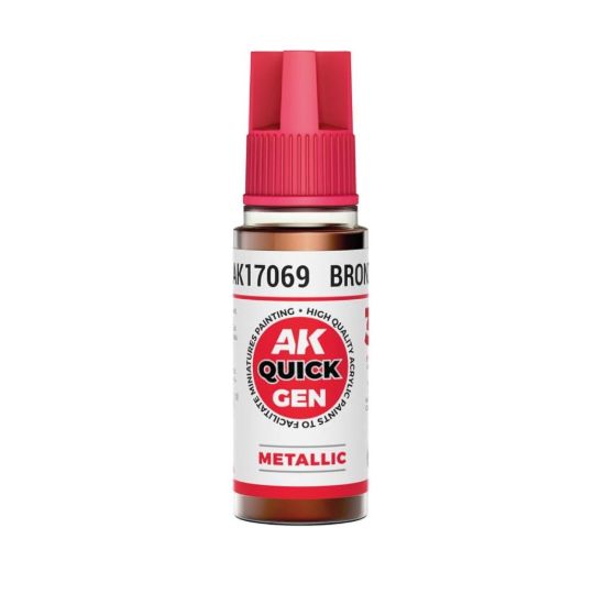 Obrázek AK Interactive: Quick Gen - Bronze 18 ml