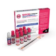 Obrázek AK Interactive: Quick Gen - Quick Starter Set (8 barev a 1 štětec)