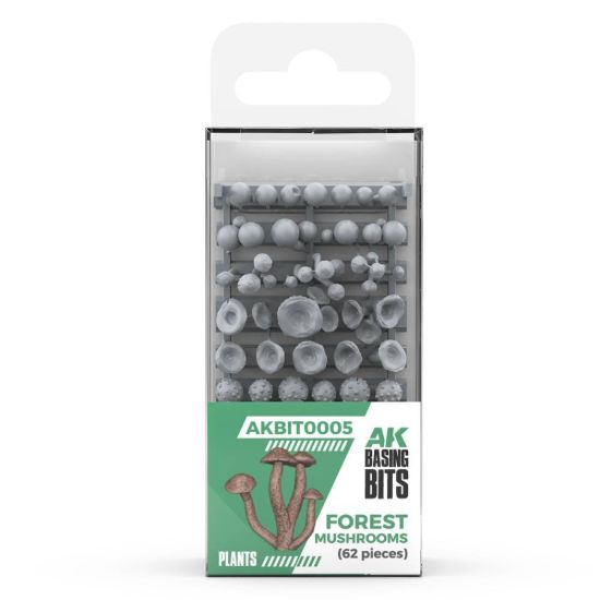Obrázek Dekorace AK Interactive - Forest Mushrooms (62 ks)