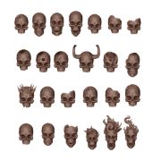 Obrázek Dekorace AK Interactive - Skulls (72 ks)
