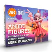 Obrázek AK Interactive - Keigo Murakami Personal Mixes: Anime Figures Paint Set (18 barev)