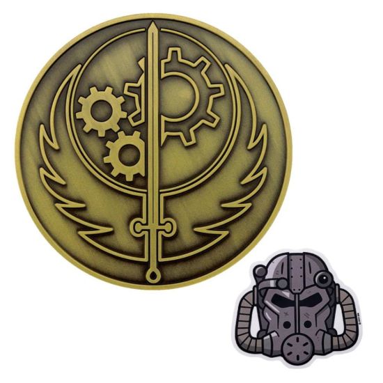 Obrázek Sběratelský medailon Fallout - Brotherhood of Steel