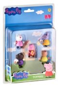 Peppa Pig: 5 figurek s razítkem - blister