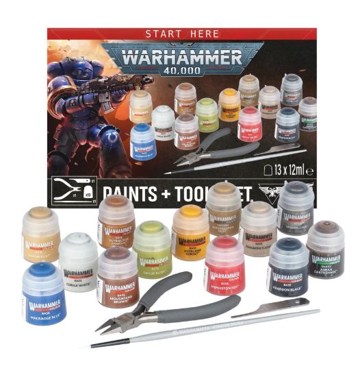 Obrázek 40K PAINTS+TOOLS GER/FRE/ITA/DUT/CZ/SLV